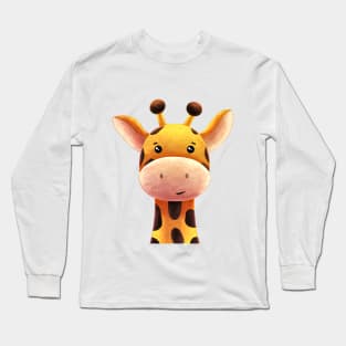 Giraffe cartoon Long Sleeve T-Shirt